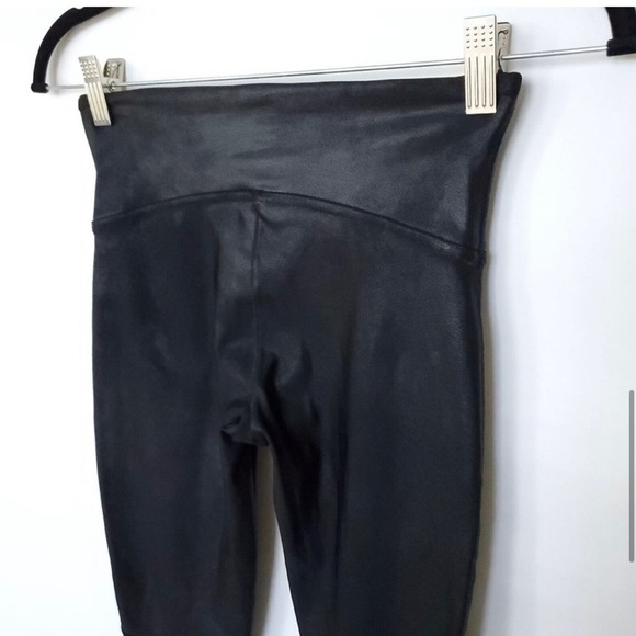SPANX Sara Blakely black Moto leggings - Picture 7 of 10